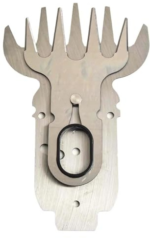 SGREHJDR Cuchilla for Tijeras de césped inalámbricas Compatible con B-osch Compatible con AGS ASB 10.8 Li Cuchilla de Repuesto for Tijeras de césped inalámbricas Herramientas de jardinería Repuestos