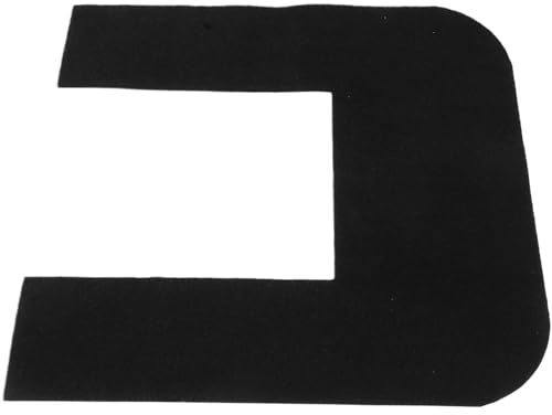 BUGUUYO Tappetino per Wc Antiscivolo a Forma di U 55X56 CM in Microfibra Assorbente Base Tpr Robusta per Bagno Casa Ufficio