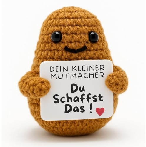 Positiver Mutmacher© | Süße Kleinigkeit & Lustiger Sorgenfresser | Geschenke für Frauen, Männer, Kinder, Mädchen, Junge | Wichtelgeschenk & Adventskalender| Geschenk für Kollegen & Beste Freundinnen