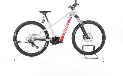 Ghost E Bike E-Teru B Advanced E-Bike Hardtail Herren 29 Zoll Elektrofahrrad, Bosch 85 Nm 750 Wh, 12 Gänge, Hydraulische Scheibenbremse 172-180 cm weiß (Generalüberholt)