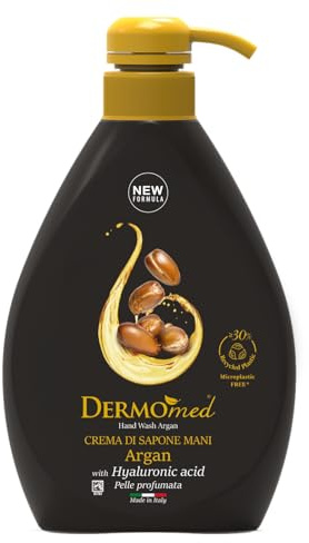 Crema di Sapone, Emolliente e Nutritiva, Formato da 600 ml - Argan