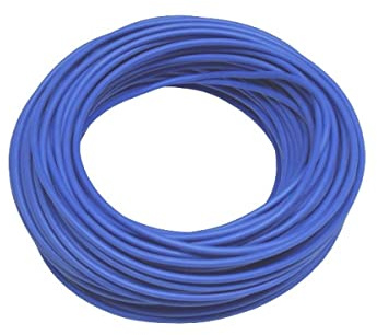 Xenterio SiF Silikon-Schaltlitze, flexibel, hitzebeständig/kältebeständig, 2,5mm², 10m, blau