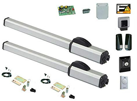 KIT FAAC 422 CBAC 230V 2 ANTE DA 1.8 MT AUTOMAZIONE CANCELLO BATTENTE AUTOMATICO