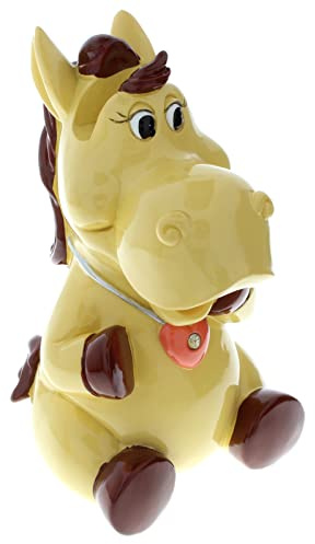 2-in-1 Brillenhalter & Spardose | Lustiger Brillenständer aus Polyresin für Kinder & Erwachsene | Sparschwein & Brillenablage in einem | Verschiedene Motive (Pferd)