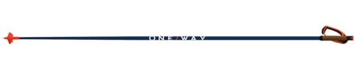 One Way Storm 5 Mag Langlaufstock Nordisch Carbon Anteil blau NEU blau