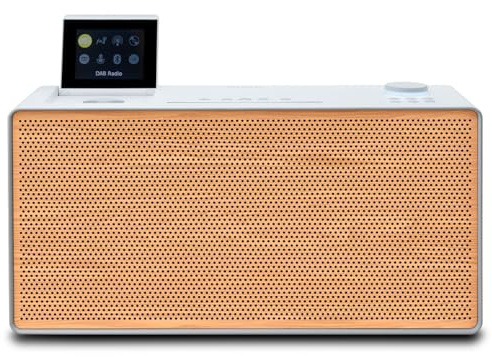 Pure Evoke Home All-in-One Music System (DAB+/FM Radio, Internet Radio, Spotify Connect, Bluetooth, CD Player) Special Edition White/Wood