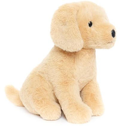 WEIGEDU Golden Retriever Hund Plüschtiere Stofftier Kuscheltier Hund Welpen Plüschtier mit bestickten Augen Tierspielzeug Spielzeug für Babys, Jungen, Mädchen, Kinder - Keine harten Teile, 30.5 cm