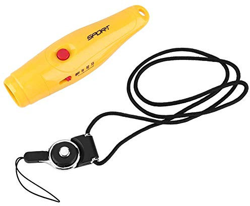 Gavigain Elektronische Pfeife, Basketball-Schiedsrichter Pfeife Schiedsrichter elektronische Pfeife hohe Dezibel Training Tool für Schiedsrichter Volleyball Trainer Lehrer, Fußball Sport Pfeife