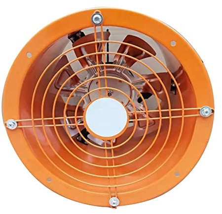 Ventilatore di scarico da 12 pollici 370 W, estrattore d'aria industriale commerciale, ventilazione da parete metallica, volume d'aria della ventola di aspirazione 3000 m3 / h, ventola silenziosa, o