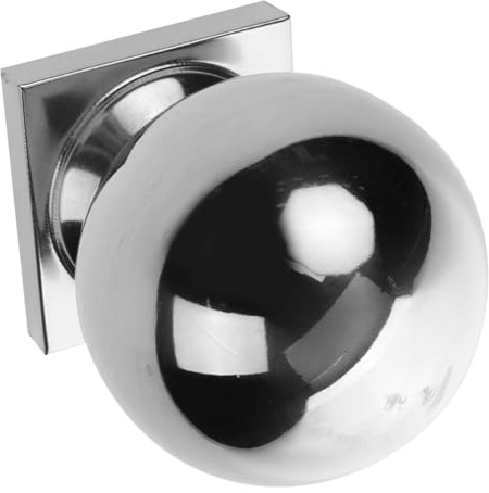 Veemoon Handrail Balls Sturdy Hand Railing Balls Stainless Steel Weather-Resistant Fence Post Accessory Sturdy Guardrail Cover for Outdoor Deck and Staircase Protection