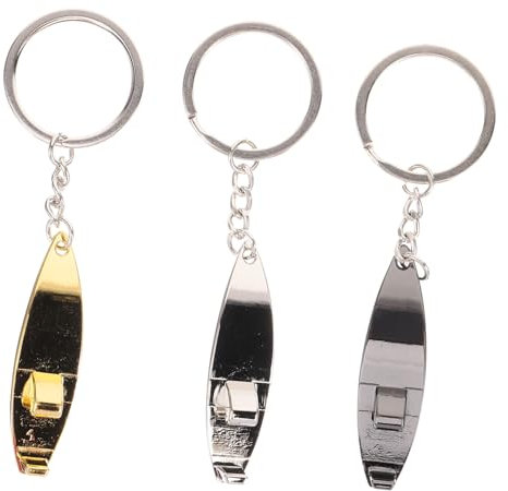 PRETYZOOM 12 Piezas Llavero De Tabla De Surf Mochila Llavero Abridores De Botellas Llavero Abridor De Latas Eficaz Abridor De Cerveza Abridores De Botellas De Alta Resistencia Cartera
