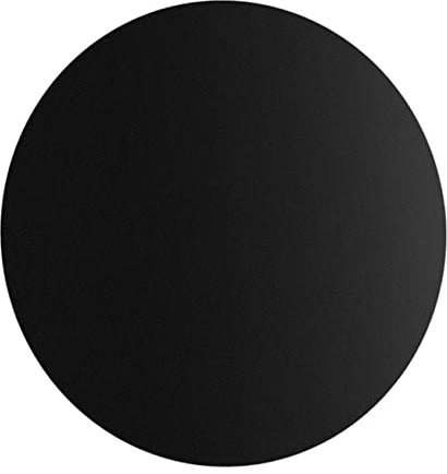 POPETPOP Tapis de Cuisson Rond Antiadhésif pour Barbecue Jardin 40 Cm PTFE Noir Tapis Grillades Cuisson Réutilisable Protection Surface Outdoor Camping