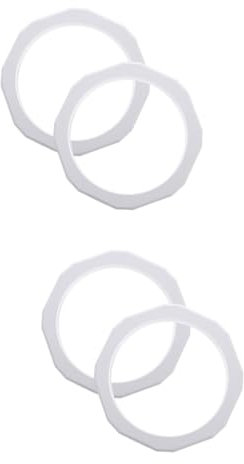 VALICLUD 4stücke Transparentes Floating Frame Display Für Schmuck Wasserdichte Halterung Für Ringe Münzen Und Medaillen Weiß Einfach Zu Öffnen