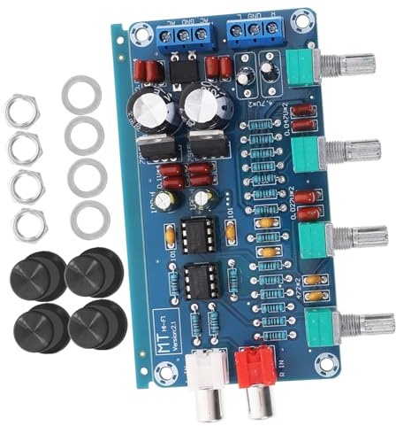 QUMIIRITY Audio Amplifier Module Treble and Bass Control Easy to Install for Home and Recording Equipment