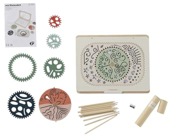 VERTBAUDET Jeu Coffret Créatif Spirales et Mandalas Bois FSC bois TU