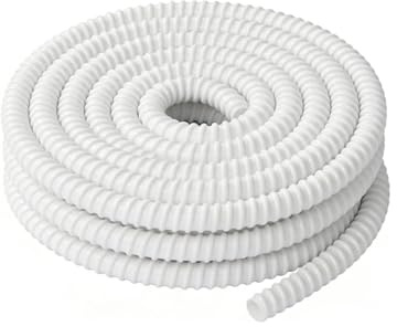 Tubo per condensa Ø 16 mm in PVC, flessibile e ritagliabile, tubo di scarico per condizionatori e condizionatori split (Ø 16 mm, 5 m)