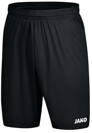 JAKO Herren Sporthose Manchester 2.0, Schwarz, L