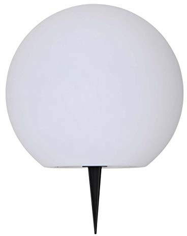 Star Solar-Kugel-Leuchte 481-81, Weiss, ca 23 x 25 cm