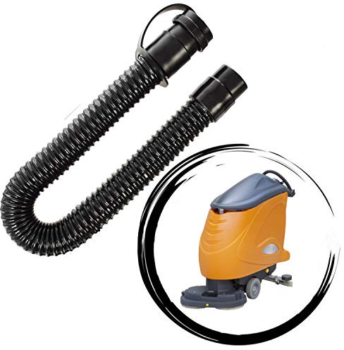 Techkar Ablaufschlauch für Taski Swingo 750 755 850 855 1250 1255 2500 3500 - Kunststoff Schlauch, 38mm Innendurchmesser, 45mm Außendurchmesser, 750mm Länge, 1er Pack (1 Schlauch)