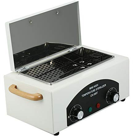 Heißluftsterilisator, Hochtemperatur-Sterilisator Trockene Schrank Autoklav Lupe Vet Medizinische mit zerlegbarem für Beauty Salon Maniküre Friseur-Dentalwerkzeuge