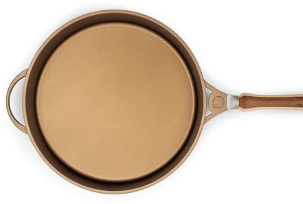 Luchetti K360 padella antiaderente professionale - Con manico removibile - Utilizzabile anche in forno (Per Induzione, 32cm)