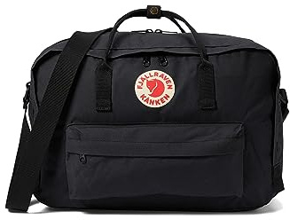 Fjallraven Kanken Weekender Bag, Large Travel Tote and Duffel for Overnight and Everyday Carry, Black