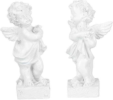 PRETYZOOM 2stücke Miniatur Figuren Resin Dekorative Mini Haus Accessoires Für Garten Und Romantische Miniatur Deko Für Märchengärten