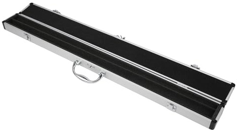 SUNGOOYUE Snooker Koffer, 1/2 Weiche Schaumstoffauskleidung Snooker Pool Queue Trage Aufbewahrungshalter Schutz Billard Zubehör