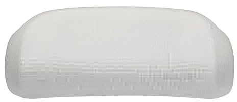 Pokin 77228 Pillow Replacement for Hot Spring/Watkins/Hot Tub Spa Parts,Spa Neck Pillow Fits Hot Spring Highlife Collection 2014 to Current,Hot Tub Head Rest Pillows, White
