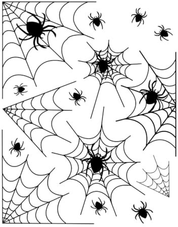 Ldabrye Halloween-Spinnennetz-Wandaufkleber, schwarzer Aufkleber, Ornament, Dekoration für Festival, Party, Dekoration