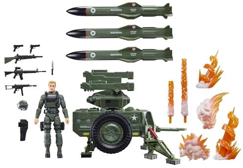 G.I. Joe Classified Series #182, Clayton Hawk Abernathy with M.M.S. (Mobile Missile System) Towable Vehicle | G.I. Joe Classified 6 Inch Scale Vehicle Figure - Clayton Hawk Abernathy with M.M.S. (Mobile Missile System)