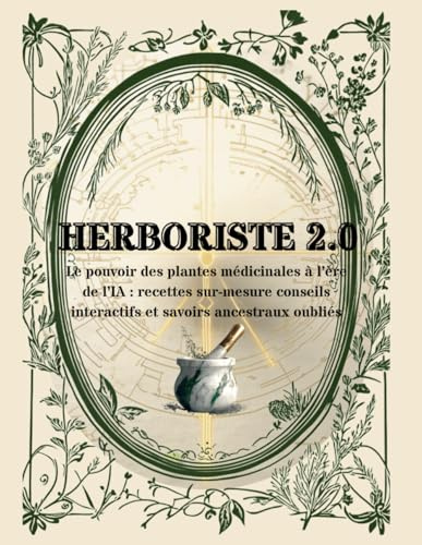 herboriste 2.0: Le pouvoir des plantes médicinales à l’ère de l’IA: recettes sur-mesure, efficaces, conseils interactifs, phytothérapie innovante, ... holistique et savoirs ancestraux oubliés