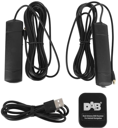 Brilluxa Ricevitore Radio, Modulo Trasmissione B, Compatibile Con Stereo Auto Android, Kit Tuner Audio Digitale, Ricevitore Antenna Auto