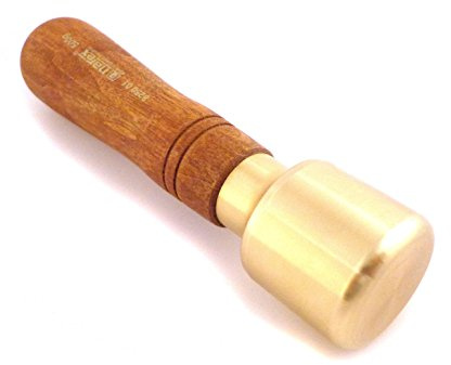 Narex 500 gram Brass Carving Mallet w/ Hornbeam Handle by Narex