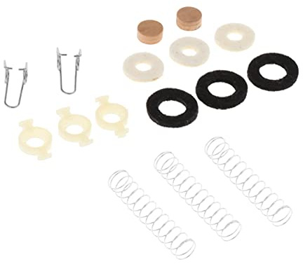 FITYLE 16pcs Trompete Reparatur Kit w/Frühling Rest Filz Pad für Trompete Musical Instrument Wartung