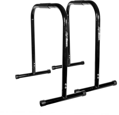 GymBeam DIP II Parallelbarren - vielseitige Dip Stange für effektives Heimtraining, geeignet für Oberkörper-, Unterkörper- und Bauchmuskelübungen