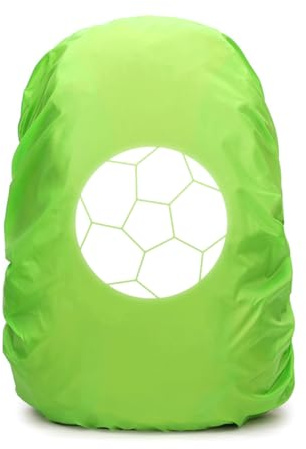 Capaneus Regenschutz Schulranzen, Step by Step Regenschutz, Reflektierender Rucksack Überzug Regenschutz, Schultaschenhülle für Jungen Mädchen Schulanfänger