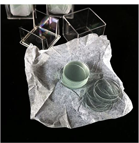 Mikroskop-Zubehör, Mikroskop-Objektträger-Set, 14 mm Durchmesser, rund, Mikroskop-Glasschieber, Mikroskop-Zubehör, 100 Stück, Haltbarkeit und zuverlässige Leistung