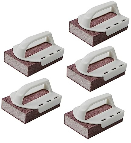Healeved 15pcs Emery Cleaning Sponge Scrubbers for Kitchen Decontamination Wipes for Sink Cleaning and Household Use Random Color