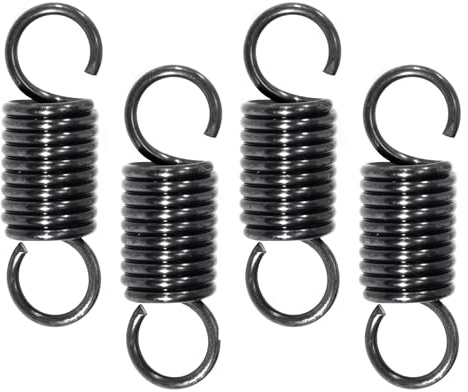 GUNGY Zugfedern mit Haken Klavierdraht Zugfeder Spannfeder 25mm Außendurchmesser 8mm Drahtdurchmesser 1,1mm Maximale Zugkraft 3,2kg 1,1x8x25mm 20 Stück