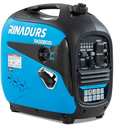 2800 Watt inverter generator, quiet and portable, suitable for home backup power, outdoor camping, and construction sites.EPA Compliant