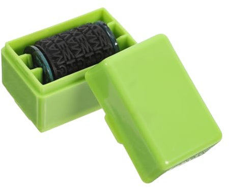 LAPYAPPE Privacy Protection Roller Stamp for Address Blackout – Green Ink Confidential Security Stamp for Identity Theft Prevention, Document Privacy Guard, Office and Home Use
