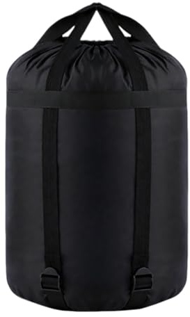HLIWS Compression Stuff Sack for Sleeping bag, Compression Bag for Outdoor, Water Resistant Holdall Rucksack, for Outdoors, Camping, Sports, Watersports (43 * 22cm)