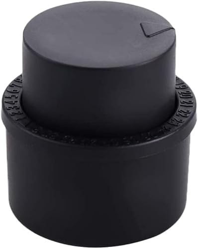 Fizz Keeper, Bottle Pump Caps, Bottle Stopper, Bottle Saver Stopper, Like A Wine Bottle Stopper, Drink Cap, Fizzy Sealer, Vacuum Soda Cap(Black)