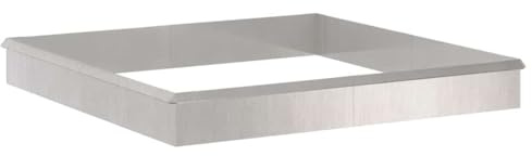 vidaXL Clôtures anti-limaces 12 pcs Argent Acier inoxydable, Jardin et Terrasse, Barrière en Métal Moderne, Sécurité Durable, Design Séparateur Simple