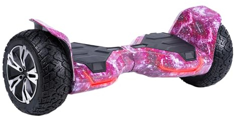 Self Balancing Scooter Hoverboard for Kids and Adults 8.5 inch Hoverboard Go Kart with Bluetooth Speaker Mobile APP LED Lights All Terrain Off-Road Hummer Hover Board Gift Hoover Balance Board Kids