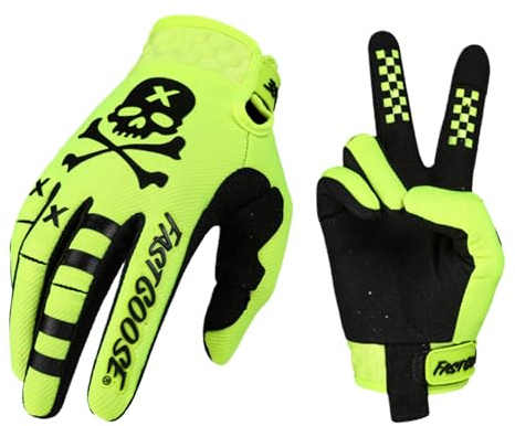 TATACLEA Full Finger Motorcycle Gloves Breathable Motocross ATV MTB Riding Gloves for Men & Women