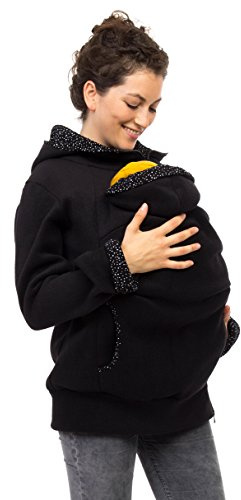 Viva la Mama Kängurujacke, Tragejacke für Baby aus Fleece - AHOI