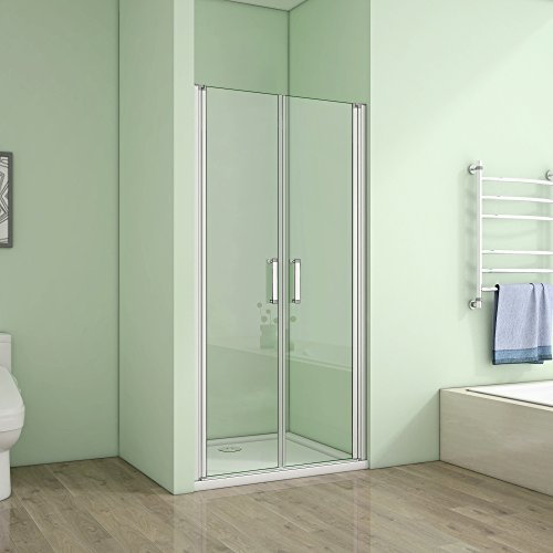 70x185cm Duschabtrennung Nischentür Duschtür Duschwand 5mm Sicherheitsglas