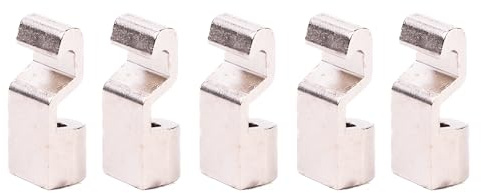 SOFT-RAIL® 5 St. Snake-Gleiter, Silber vernickelt